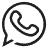 WhatsApp Icon Negro